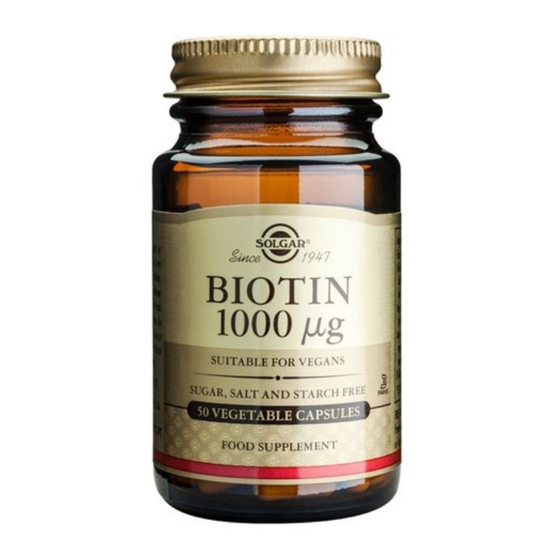 SOLGAR Biotin 1000mcg 50vegicaps