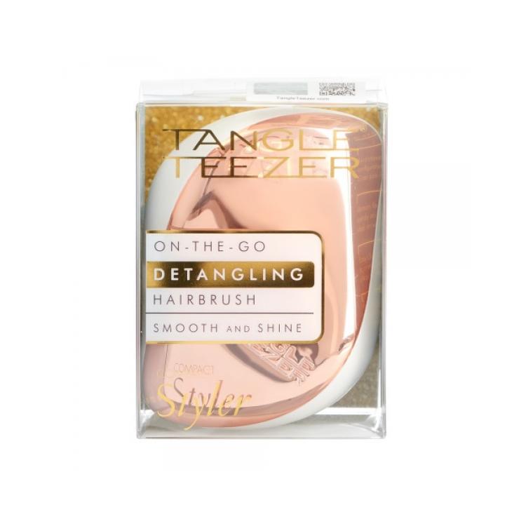 TANGLE TEEZER Compact Styler Rose Gold Ivory 1pc