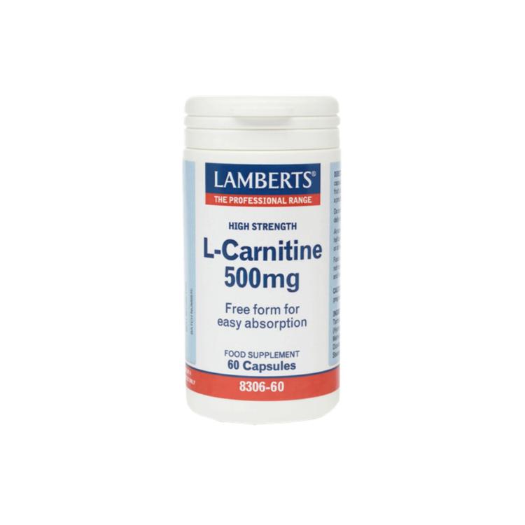 LAMBERTS L-Carnitine (Καρνιτίνη) 500mg 60caps