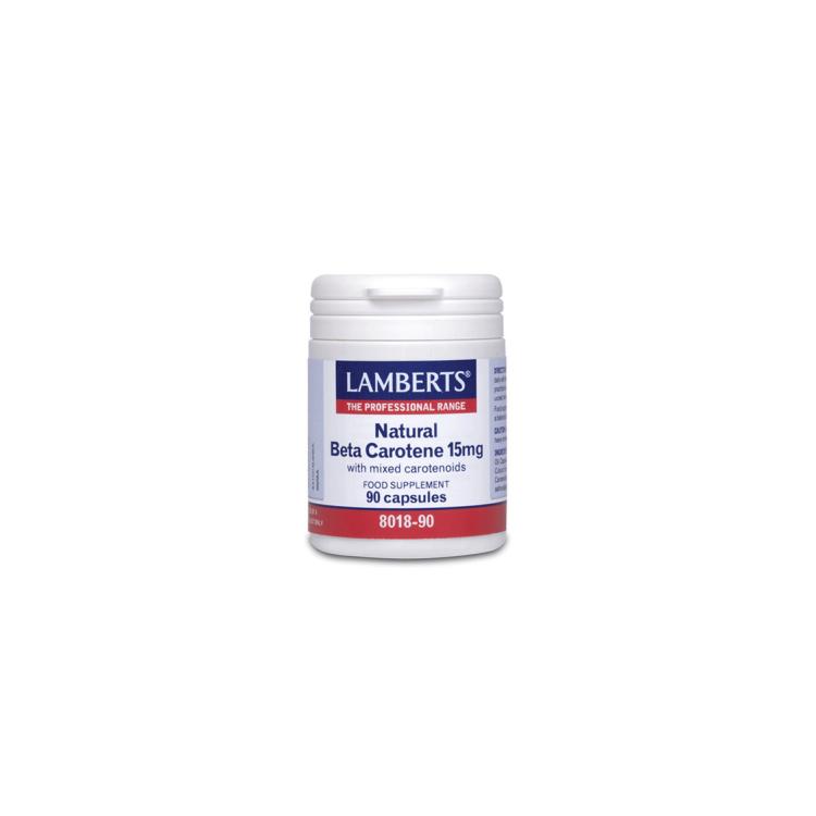 LAMBERTS Natural Beta Carotene 15mg 90caps