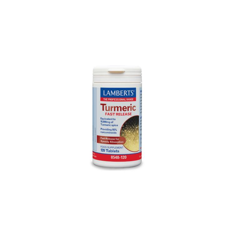 LAMBERTS Turmeric Fast Release 10000mg 120tabs