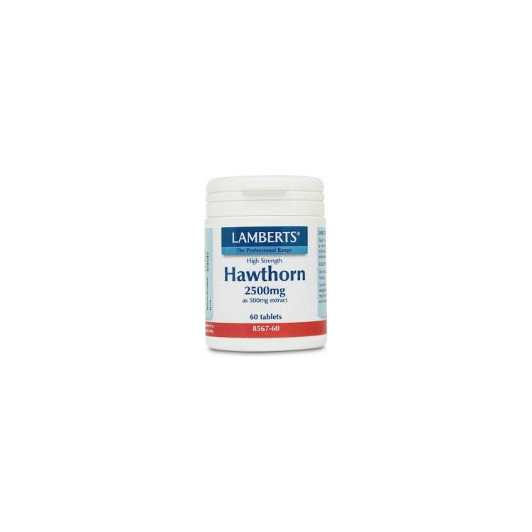 LAMBERTS Hawthorn 2500mg 60tabs