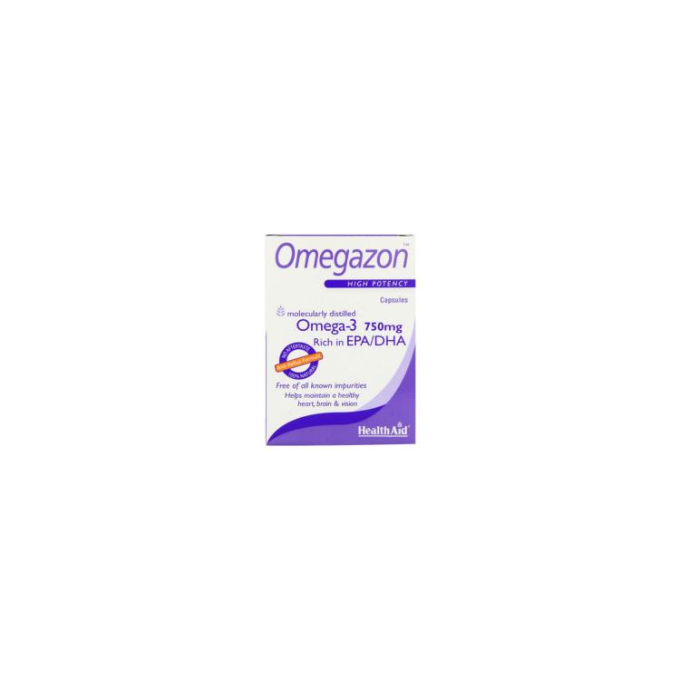 HEALTH AID Omegazon High Potency Omega-3 750mg 30caps