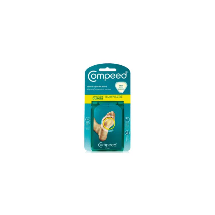 COMPEED Επιθέματα Για Σκληρύνσεις Μεσαία 6pcs