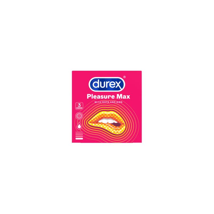 DUREX Προφυλακτικά Pleasuremax 3pcs