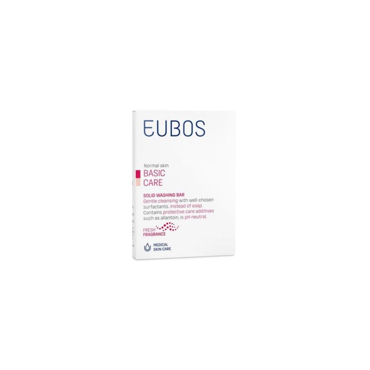 EUBOS Red Solid Washing Bar 125gr