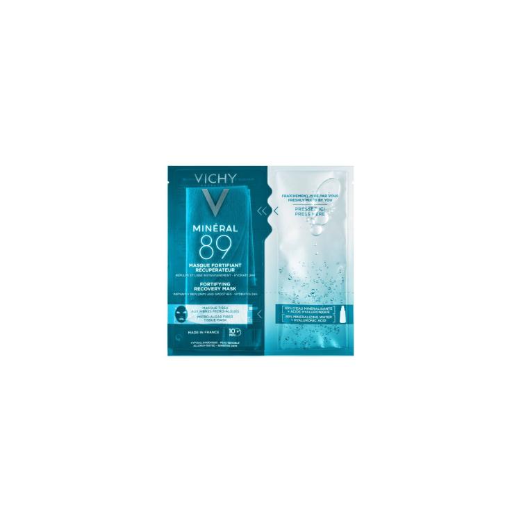 VICHY Mineral 89 Fortifying Recovery Mask 1pc