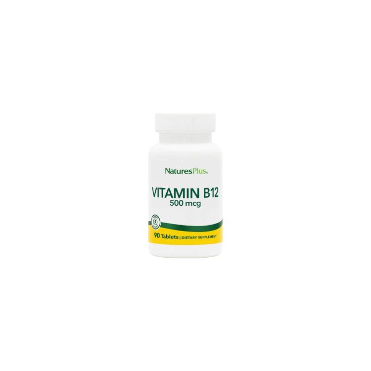 NATURES PLUS Vitamin B12 500mcg 90tabs