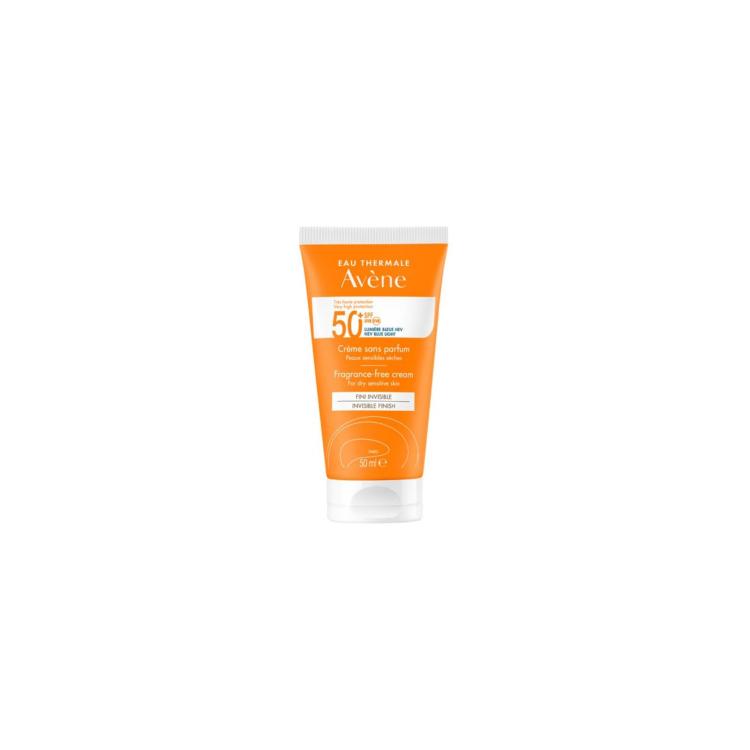 AVENE Eau Thermale Cream Invisible Finish SPF50+ 50ml Χωρίς Άρωμα