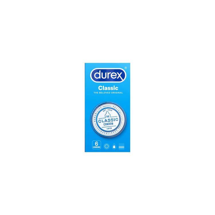 DUREX Classic Προφυλακτικά 6pcs