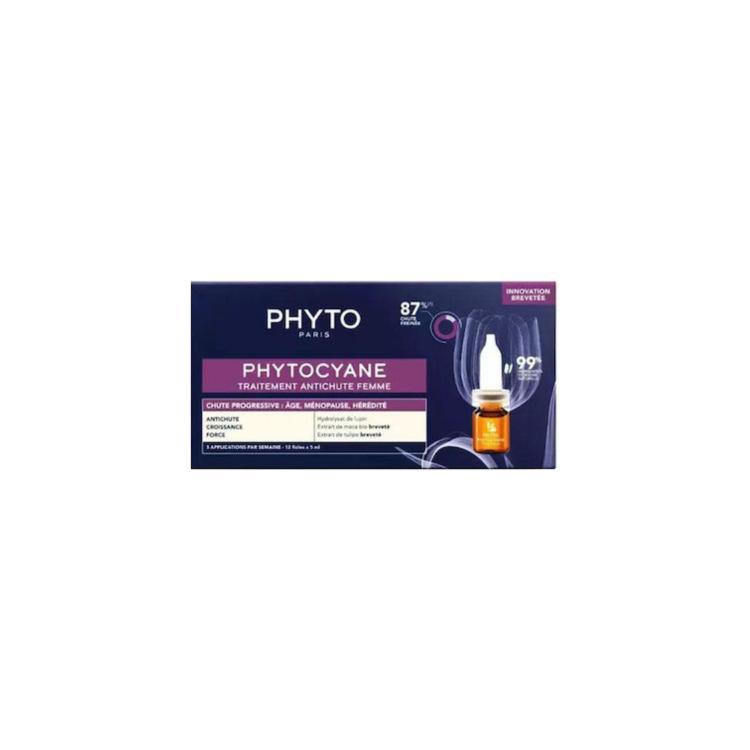 PHYTO Phytocyane Women Traitement Anti-Chute Progressive 5ml x 12pcs
