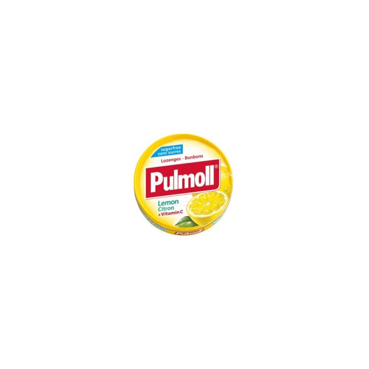 PULMOLL Vitamin C Καραμέλες Με Λεμόνι 45gr