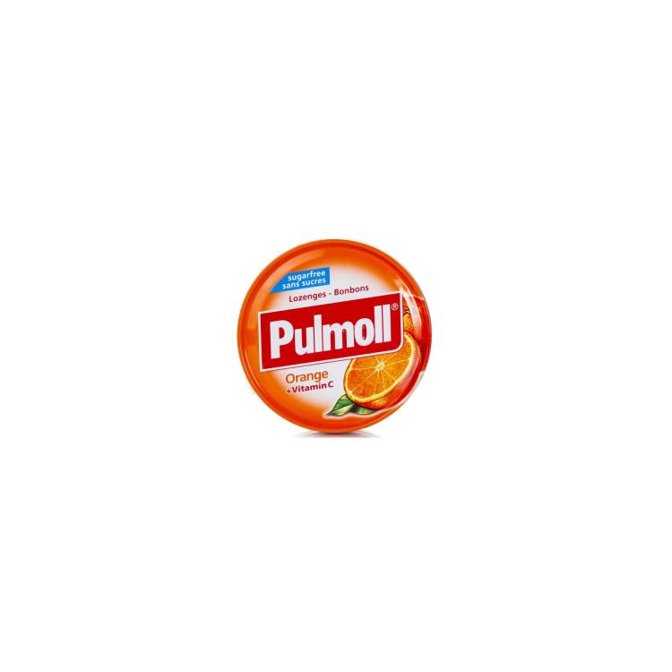 PULMOLL Vitamin C Καραμέλες Με Πορτοκάλι 45gr