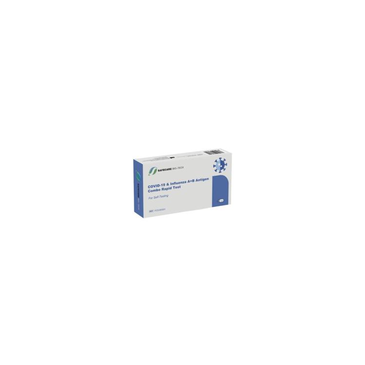 SAFECARE Influenza A+B & Antigen Covid-19 Combo Rapid Test 1pcs