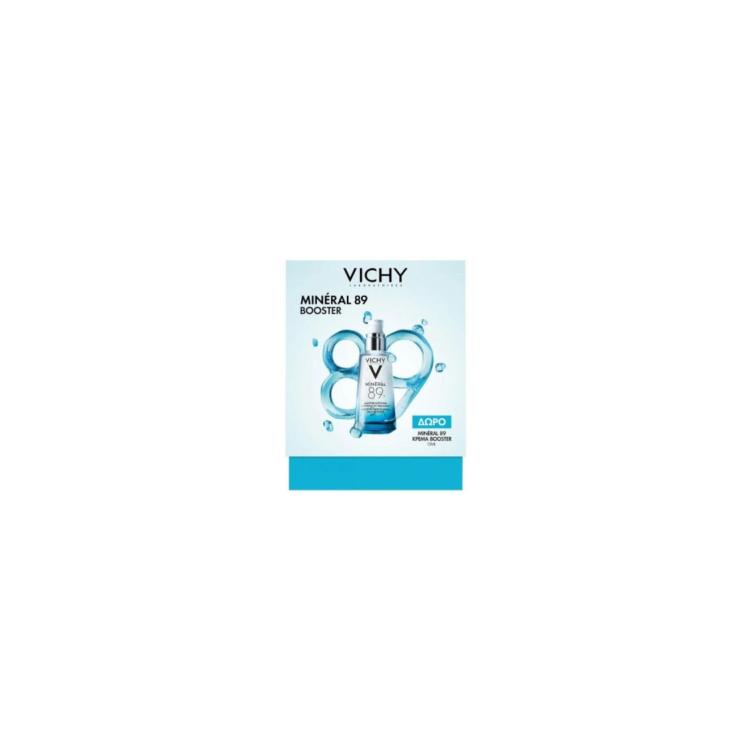 VICHY Mineral 89 Booster Προσώπου 50ml + Δώρο Mineral 89 72h Moisture Boosting Cream 15ml