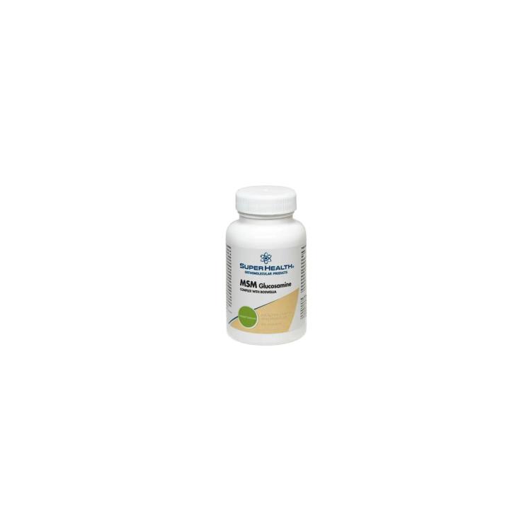 SUPER HEALTH MSM Glucosamine Complex with Boswellia 90tabs