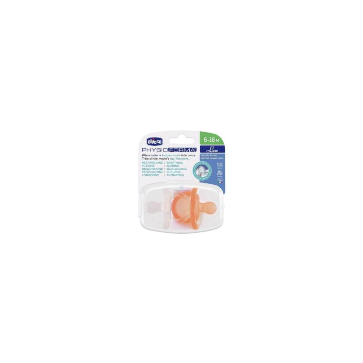 CHICCO PhysioForma Soft Luxe Πιπίλα από Σιλικόνη 6-16m 2pcs