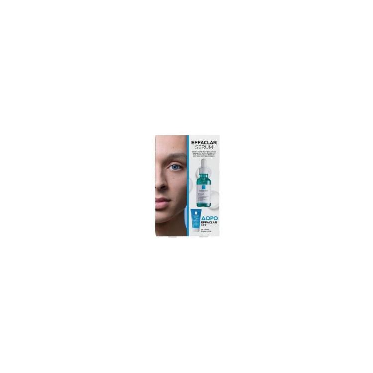 LA ROCHE POSAY Effaclar Serum 30ml+Δώρο Effaclar M Purifying Foaming Gel 50ml 1σετ