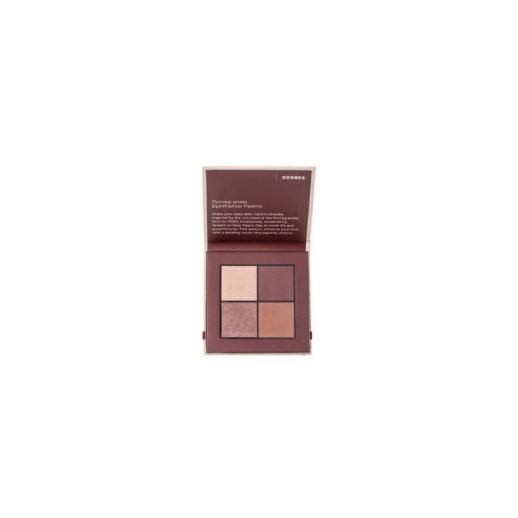 KORRES Pomegranate Eyeshadow Palette Παλέτα Σκιών 5g