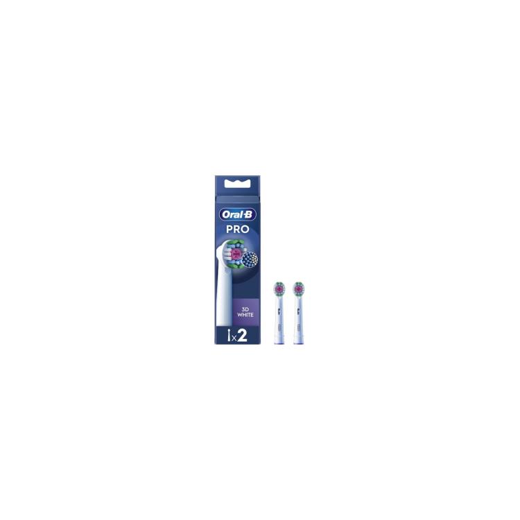 ORAL-B Pro 3D White ανταλακτικά 2pcs