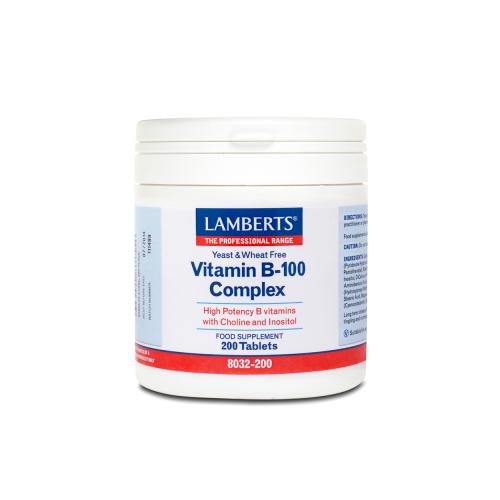 lamberts-vitamin-b-100-complex-200tabs-5055148400699