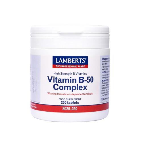 lamberts-vitamin-b-50-complex-250tabs-5055148400651