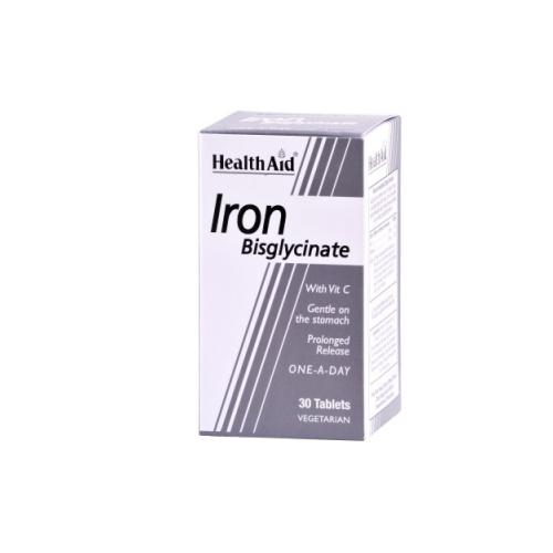 health-aid-iron-bisglycinate-30mg-30tabs-5019781020744