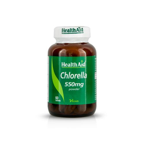 health-aid-chlorella-550mg-60tabs-5019781025329