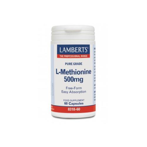 LAMBERTS L-Methionine 500mg 60caps