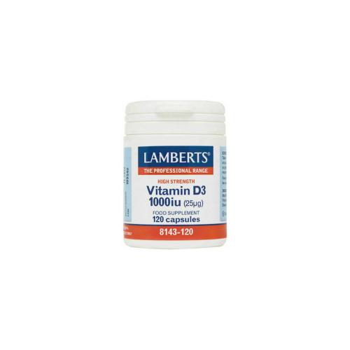 LAMBERTS Vitamin D3 1000iu 120caps