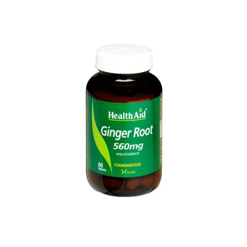 health-aid-ginger-root-560mg-60tabs-5019781025428