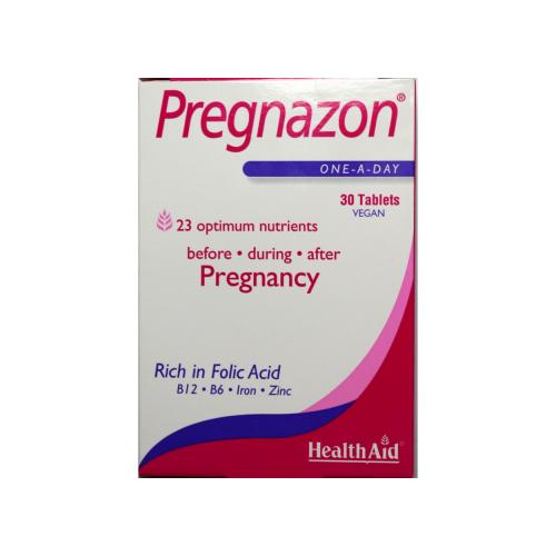 health-aid-pregnazon-30tabs-5019781000326