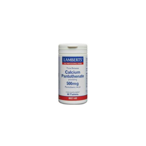 LAMBERTS Calcium Pantothenate 500mg 60tabs