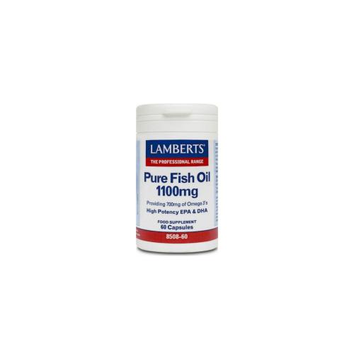 LAMBERTS Pure Fish Oil 1100mg 60caps