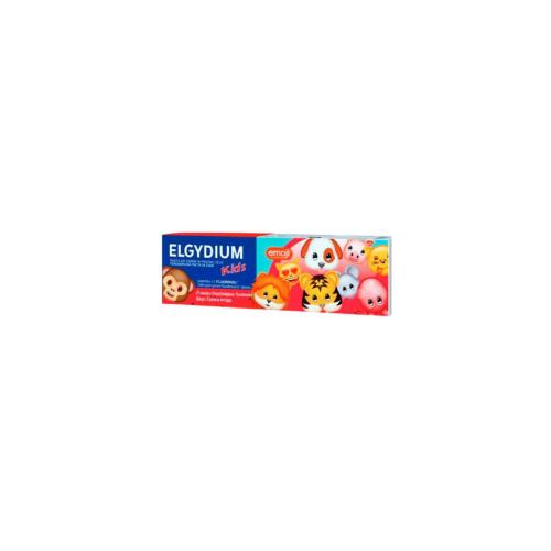 ELGYDIUM Emoji Παιδική Οδοντόκρεμα Με Γεύση Φράουλα 1400ppm Για 7-12 χρονών 50ml