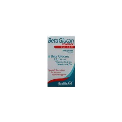 HEALTH AID Beta Glucan Complex 30vegicaps