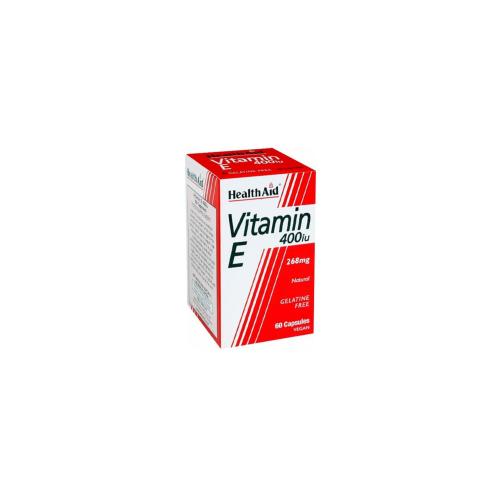 HEALTH AID Vitamin E 400IU 60vegicaps