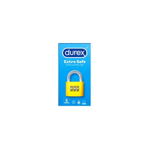 DUREX Προφυλακτικά Extra Safe 6pcs