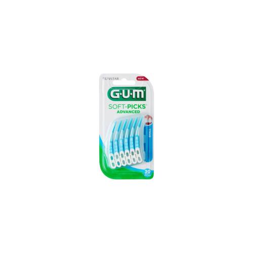 GUM 649 Soft Picks Advanced Small Μεσοδόντιες Οδοντογλυφίδες 30pcs