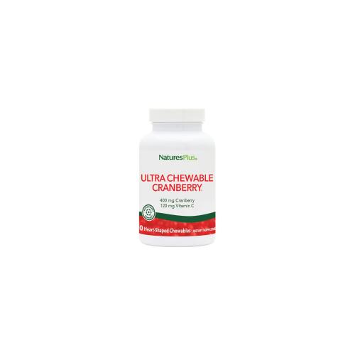 NATURES PLUS Chewable Ultra Cranberry 90tabs