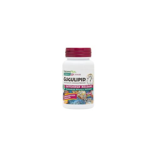 NATURE'S PLUS Herbal Actives Gugulipid 1000mg Extended Release 30tabs