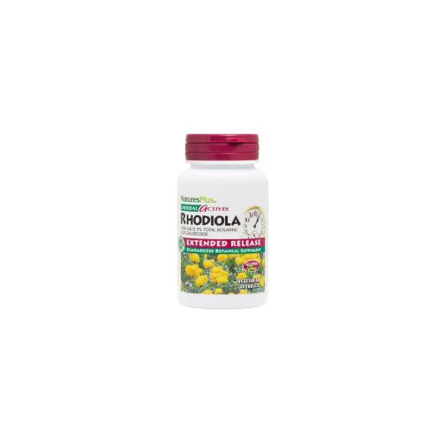 NATURES PLUS Herbal Actives Rhodiola 1000mg Extended Release 30vegicaps