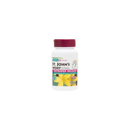 NATURES PLUS Herbal Actives St. Johns Wort 450mg Extended Release 60tabs