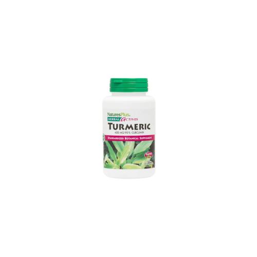 NATURES PLUS Herbal Actives Turmeric 400mg 60vegicaps