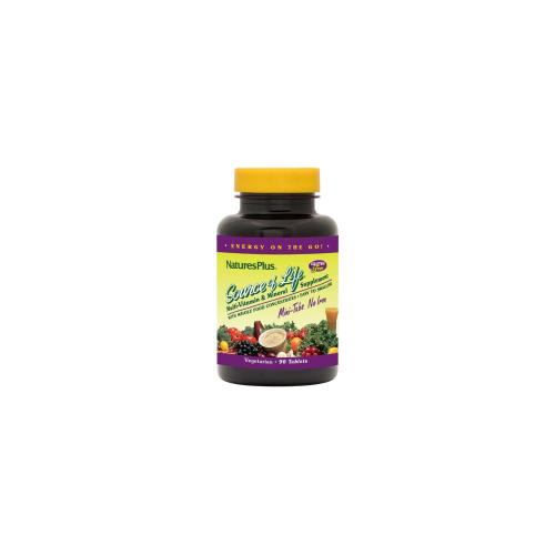 NATURES PLUS Source Of Life Multivitamin & Mineral No Iron Mini 90tabs