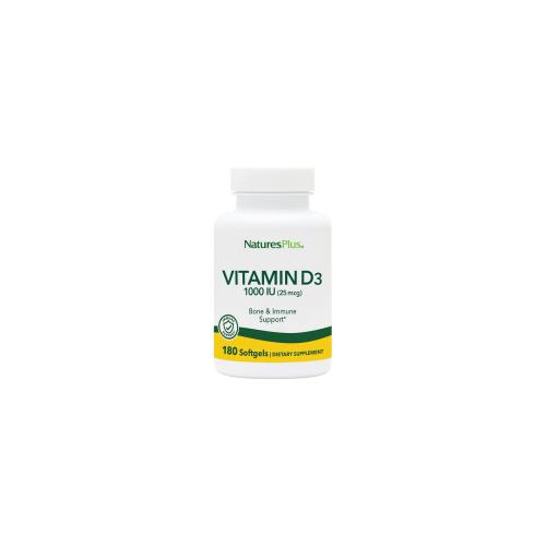 NATURES PLUS Vitamin D3 1000iu 180softgels