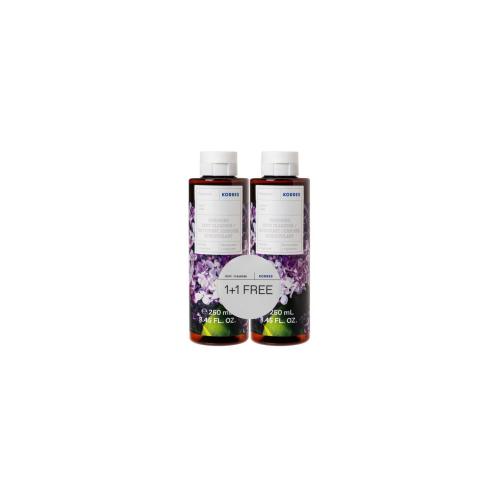 KORRES Lilac Renewing Body Cleanser 250ml x 2pcs