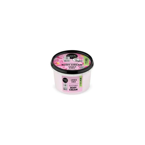 NATURA SIBERICA Organic Shop Soothing Body Cream Lotus & 5 Oils 250ml