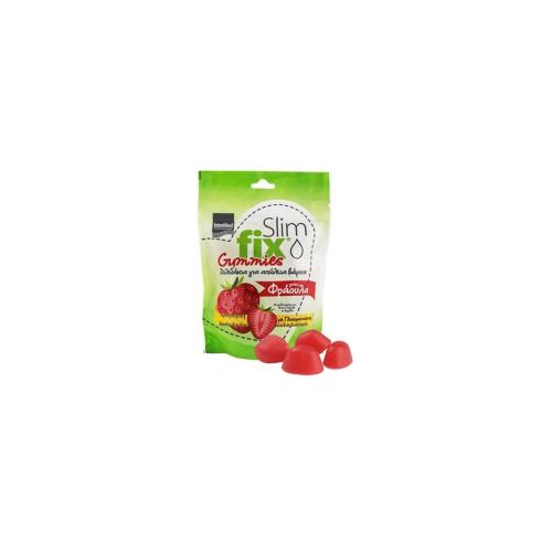 INTERMED Slim Fix Gummies Ζελεδάκια για Απώλεια Βάρους με Γεύση Φράουλα 210gr