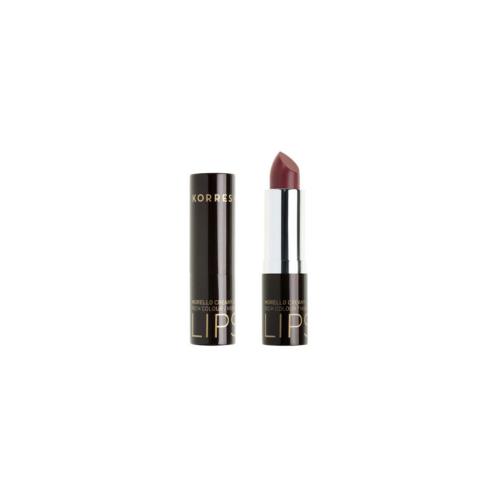 KORRES Morello Creamy Lipstick 23 Natural Purple 3.5gr